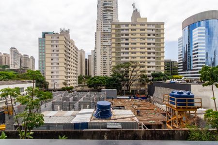 Vista Varanda de kitnet/studio para alugar com 1 quarto, 49m² em Brooklin Novo, São Paulo