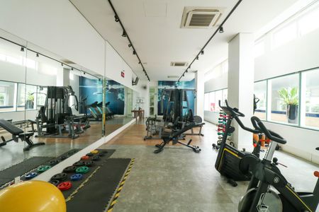 Apartamento à venda com 37m², 1 quarto e 1 vaga Apartamento à venda com 37m², 1 quarto e 1 vagaÁrea comum - Academia