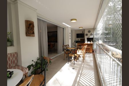 Varanda gourmet de apartamento à venda com 3 quartos, 138m² em Vila Andrade, São Paulo