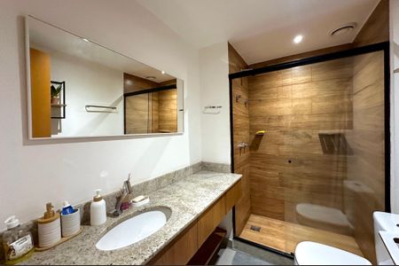 Banheiro de apartamento para alugar com 1 quarto, 28m² em Centro, Rio de Janeiro