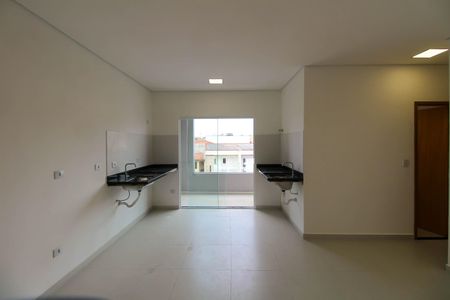 Sala/Cozinha de apartamento para alugar com 2 quartos, 50m² em Vila Ivone, São Paulo