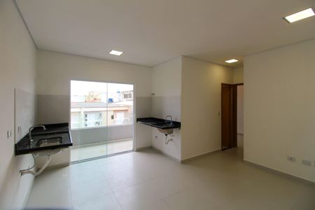 Sala/Cozinha de apartamento para alugar com 2 quartos, 50m² em Vila Ivone, São Paulo