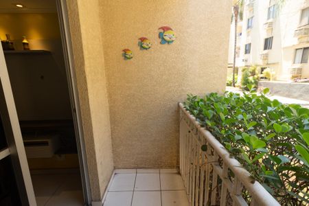 Varanda da Sala de apartamento para alugar com 2 quartos, 49m² em Campo Grande, Rio de Janeiro