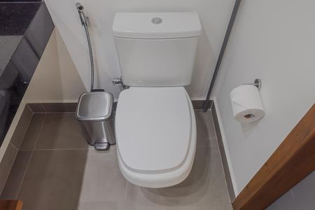 Banheiro de kitnet/studio à venda com 1 quarto, 31m² em Jardins, São Paulo