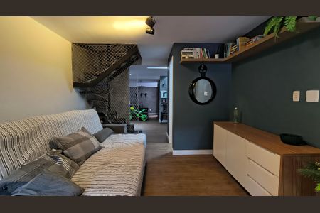 Sala de casa de condomínio à venda com 2 quartos, 65m² em Vargem Pequena, Rio de Janeiro