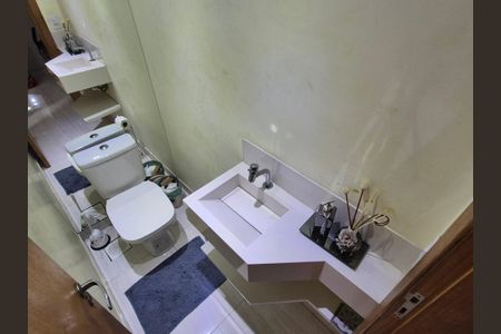Lavabo  de casa de condomínio para alugar com 3 quartos, 150m² em Vargem Pequena, Rio de Janeiro
