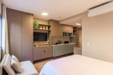 Studio de kitnet/studio à venda com 1 quarto, 33m² em Jardim das Acacias, São Paulo