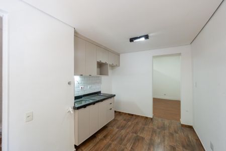 Cozinha de apartamento para alugar com 1 quarto, 39m² em Vila Clementino, São Paulo