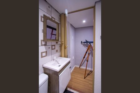 Banheiro de apartamento para alugar com 1 quarto, 32m² em Trindade, São Gonçalo
