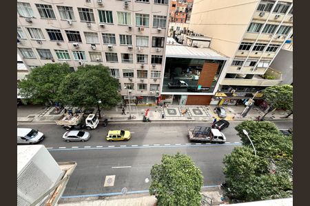 Vista do Quarto de apartamento à venda com 1 quarto, 35m² em Copacabana, Rio de Janeiro