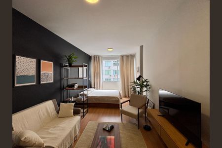 Sala de apartamento à venda com 1 quarto, 35m² em Copacabana, Rio de Janeiro