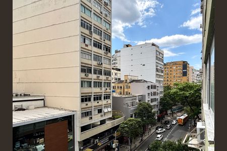 Vista do Quarto de apartamento à venda com 1 quarto, 35m² em Copacabana, Rio de Janeiro
