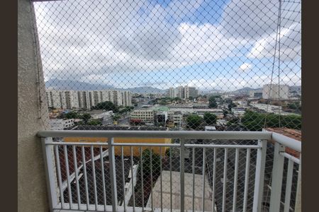Varanda da Sala de apartamento à venda com 2 quartos, 58m² em Del Castilho, Rio de Janeiro