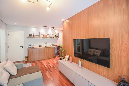 Sala de apartamento para alugar com 3 quartos, 98m² em Baeta Neves, São Bernardo do Campo