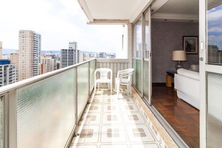 Varanda de apartamento à venda com 3 quartos, 133m² em Perdizes, São Paulo