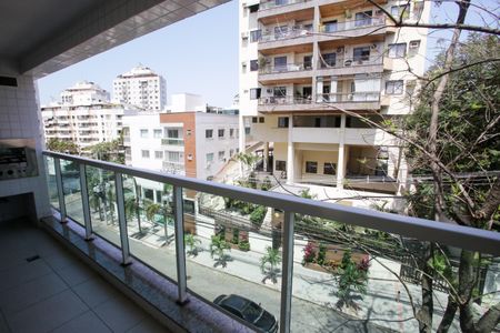 Varanda da Sala de apartamento para alugar com 4 quartos, 120m² em Freguesia (jacarepaguá), Rio de Janeiro