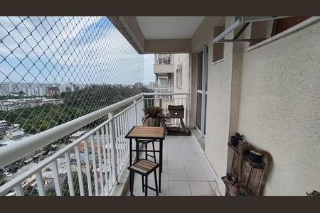 Varanda  de apartamento à venda com 2 quartos, 62m² em Curicica, Rio de Janeiro