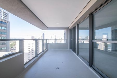 Varanda de apartamento à venda com 2 quartos, 81m² em Brooklin, São Paulo