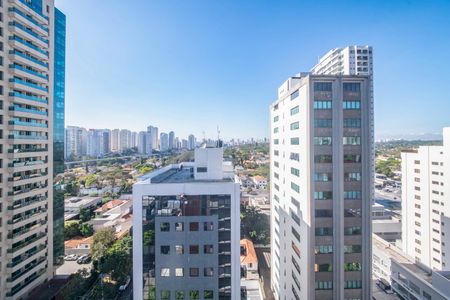 Varanda - Vista de apartamento à venda com 2 quartos, 81m² em Brooklin, São Paulo