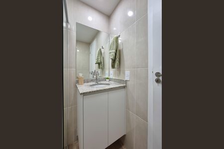 Apartamento à venda com 44m², 2 quartos e 1 vagaBanheiro Social