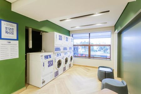 Studio para alugar com 27m², 1 quarto e sem vaga Studio para alugar com 27m², 1 quarto e sem vagaLavanderia