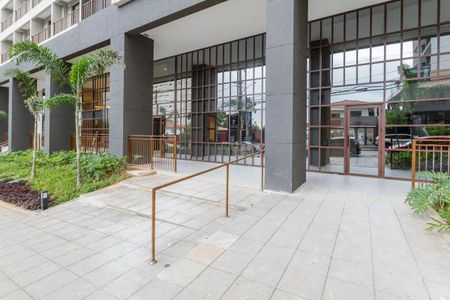 Studio para alugar com 27m², 1 quarto e sem vaga Studio para alugar com 27m², 1 quarto e sem vagaFachada