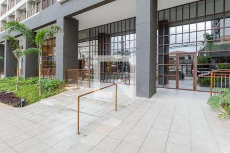 Studio para alugar com 27m², 1 quarto e sem vaga Studio para alugar com 27m², 1 quarto e sem vagaFachada