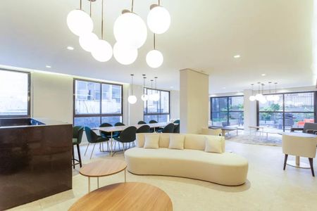 Studio para alugar com 27m², 1 quarto e sem vaga Studio para alugar com 27m², 1 quarto e sem vagaÁrea comum - Salão de festas