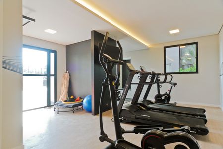 Apartamento para alugar com 38m², 2 quartos e sem vaga Apartamento para alugar com 38m², 2 quartos e sem vagaÁrea comum - Academia