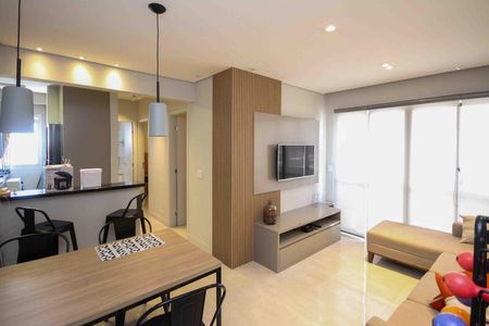 Sala de apartamento para alugar com 2 quartos, 66m² em Vila Ema, São Paulo