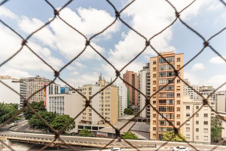 Vista da Sala de apartamento à venda com 2 quartos, 97m² em Vila Buarque, São Paulo