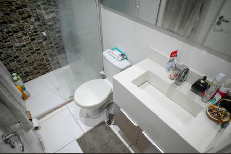 Apartamento à venda com 61m², 2 quartos e 1 vagaBanheiro Quarto 1 - Suite