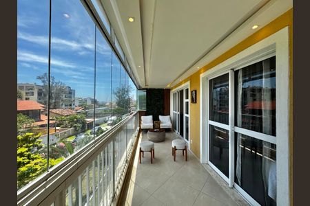 Varanda de apartamento à venda com 3 quartos, 110m² em Recreio dos Bandeirantes, Rio de Janeiro