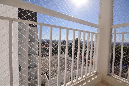 Sacada do Quarto Suíte de apartamento para alugar com 2 quartos, 66m² em Vila Nivi, São Paulo