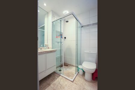 Apartamento à venda com 129m², 3 quartos e 2 vagasBanheiro da Suíte 2