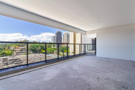 Varanda gourmet de apartamento à venda com 3 quartos, 185m² em Santo Amaro, São Paulo