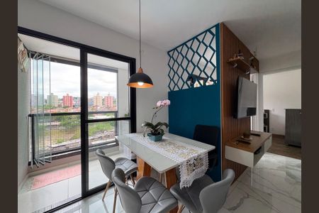 Sala de apartamento para alugar com 2 quartos, 45m² em Parque Oratório, Santo André