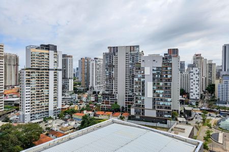 Vista do Studio de kitnet/studio para alugar com 1 quarto, 20m² em Santo Amaro, São Paulo