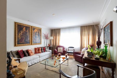 Sala de apartamento à venda com 3 quartos, 156m² em Higienópolis, São Paulo