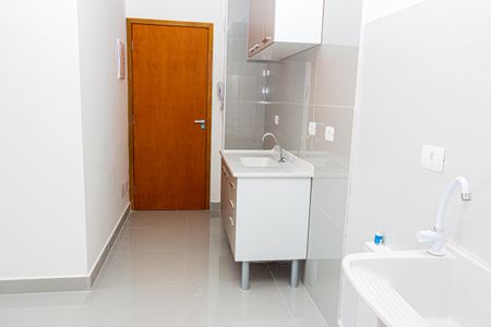 Studio à venda com 31m², 1 quarto e sem vagaCozinha e Área de Serviço