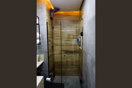 Banheiro de kitnet/studio à venda com 1 quarto, 35m² em Presidente Altino, Osasco
