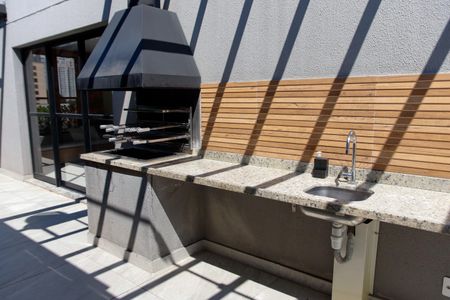 Studio à venda com 35m², 1 quarto e 1 vagaÁrea comum - Churrasqueira