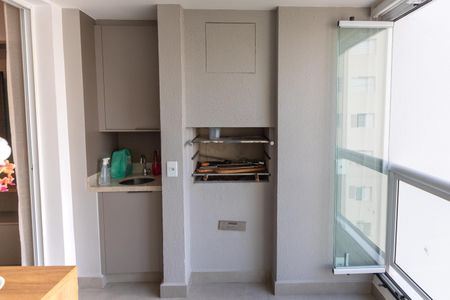 Churrasqueira da Varanda Gourmet de apartamento para alugar com 2 quartos, 83m² em Cambuí, Campinas