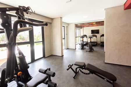 Apartamento à venda com 26m², 1 quarto e sem vaga Apartamento à venda com 26m², 1 quarto e sem vagaÁrea comum - Academia