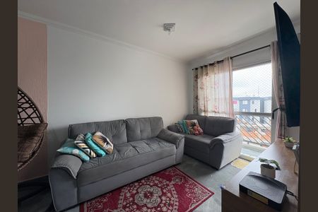 Sala de apartamento à venda com 3 quartos, 72m² em Vila Bela Vista, Santo André
