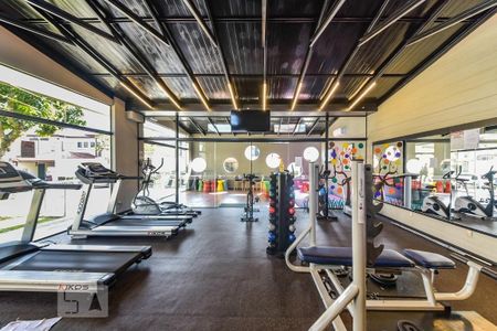 Casa de condomínio à venda com 115m², 3 quartos e 2 vagasÁrea comum - Academia