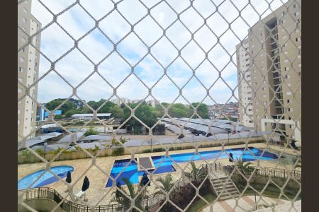 Sala  Vista  de apartamento para alugar com 2 quartos, 56m² em Jardim Nova Taboao, Guarulhos
