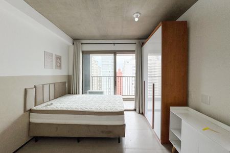 Studio de kitnet/studio para alugar com 1 quarto, 27m² em Cerqueira César, São Paulo