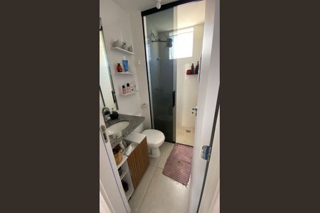 Banheiro de apartamento para alugar com 2 quartos, 43m² em Bom Jesus, Contagem