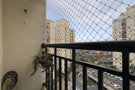 Varanda da Sala de apartamento para alugar com 2 quartos, 52m² em Jardim Albertina, Guarulhos